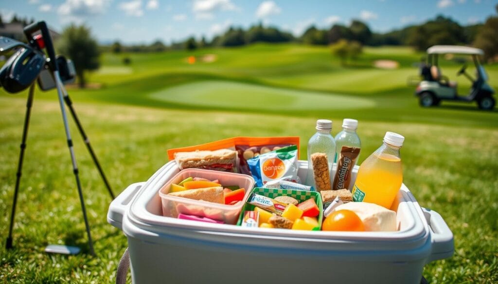 Convenient lunch ideas for golf round