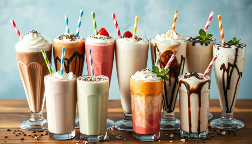 Delicious Milkshake Varieties